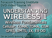 DVD Video Course V6 - Understanding Wireless 1: Wireless Fundamentals  Cellular: CDMA, TDMA, GSM, GPRS  3G: UMTS, CDMA2000, 1X, 1XEV-DO  Wireless Web - preview