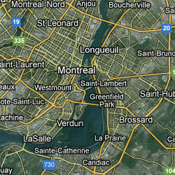 Map of Montreal