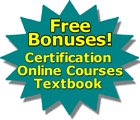 free bonuses included with instructor-led seminar courses and DVD package V530