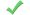checkmark