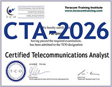CTA-2026 Certification BOOT CAMP telecom network training
