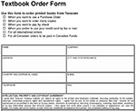 printed order form for volume discounts, PO, check, credit cards, US or Canadian funds