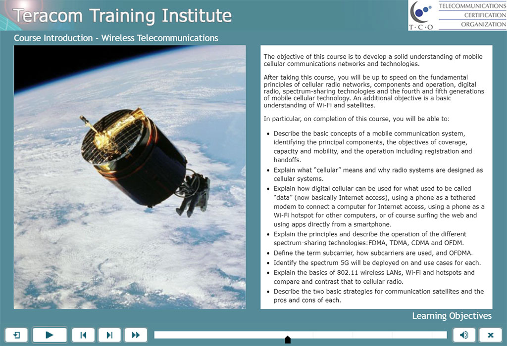 Free lesson 1 - Course Introduction - Wireless Telecommunications