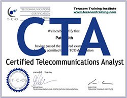 tco cta telecommunications certification