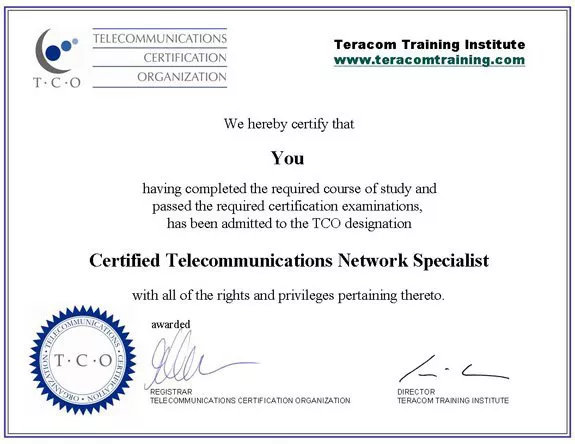 ctns certificate