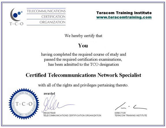 ctns certificate