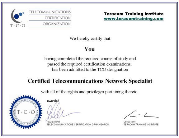 ctns certificate
