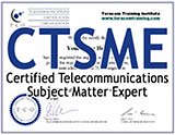 CTSME - TCO Certified Telecommunications Subject Matter Expert