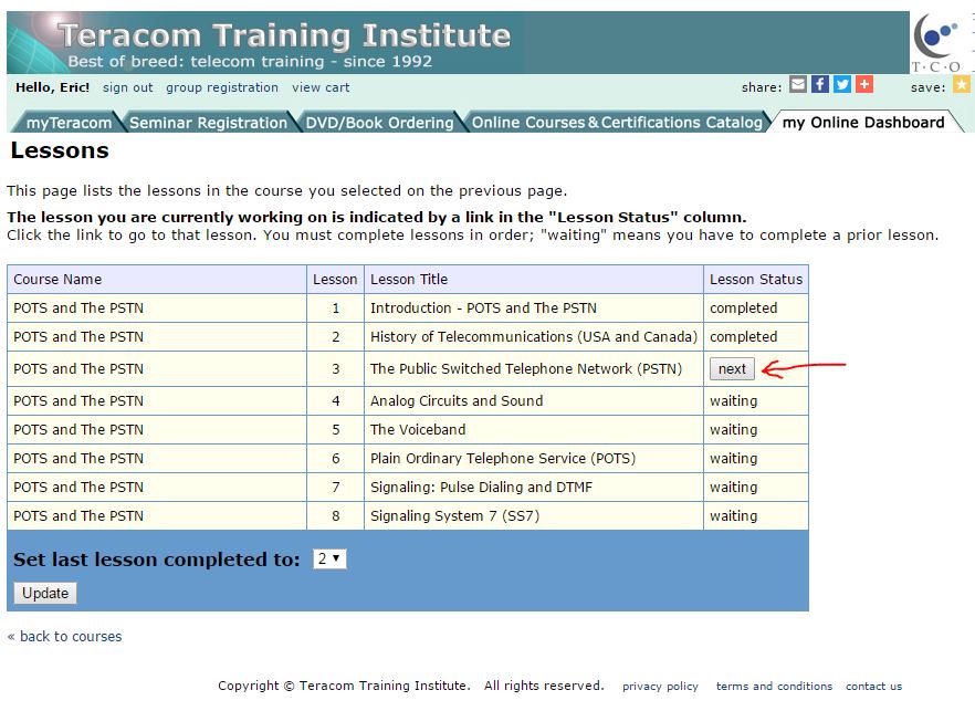 how to repeat a course 1