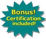 free bonuses - certification and online courses